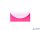 Irattartó tasak, 250x140 mm, PP, patentos, két zsebes, PANTA PLAST, neon pink