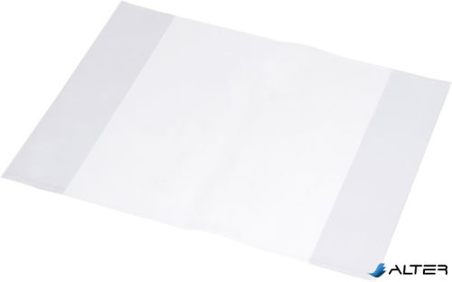 Füzet- és könyvborító, A5, PP, 90 mikron, fényes felület, PANTA PLAST, víztiszta