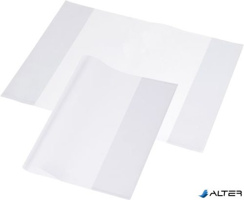 Füzet- és könyvborító, A4, PP, 90 mikron, fényes felület, PANTA PLAST, víztiszta