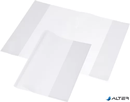 Füzet- és könyvborító, A4, PP, 90 mikron, fényes felület, PANTA PLAST, víztiszta