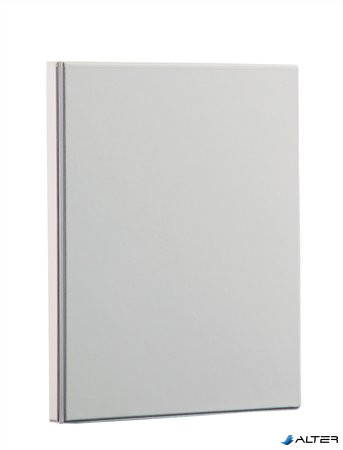 Gyűrűs könyv, panorámás, 4 gyűrű, 70 mm, A4, PP/karton, PANTA PLAST, fehér