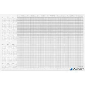 Könyökalátét, A2, heti tervezővel, PANTA PLAST