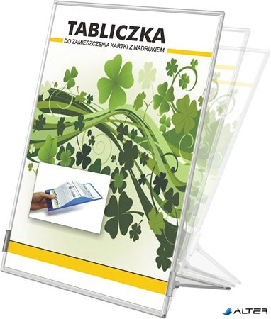 Laptartó, "L", dönthető, döntött, A4, PANTA PLAST