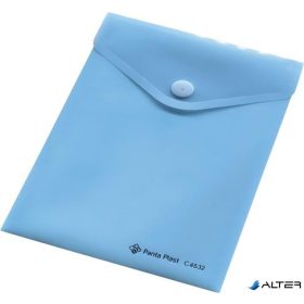   Irattartó tasak, A6, PP, patentos, 160 mikron, PANTA PLAST, pasztellkék