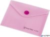 Irattartó tasak, A6, PP, patentos, 160 mikron, PANTA PLAST, pasztell rózsaszín