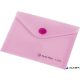 Irattartó tasak, A6, PP, patentos, 160 mikron, PANTA PLAST, pasztell rózsaszín