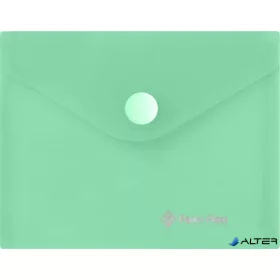   Irattartó tasak, A7, PP, patentos, 160 mikron, PANTA PLAST, pasztellzöld