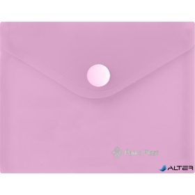   Irattartó tasak, A7, PP, patentos, 160 mikron, PANTA PLAST, pasztell rózsaszín