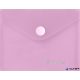 Irattartó tasak, A7, PP, patentos, 160 mikron, PANTA PLAST, pasztell rózsaszín
