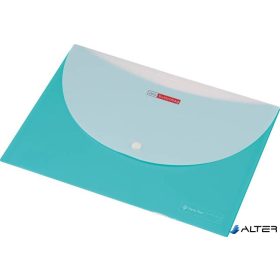   Irattartó tasak, A4, PP, patentos, két zsebes, 200 mikron, PANTA PLAST, zöld