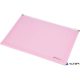 Irattartó tasak, A4, PP, cipzáras, talpas, PANTA PLAST, pasztell rózsaszín