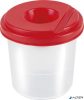 Ecsettál, fedéllel, PANTAPLAST "Simple"