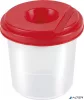 Ecsettál, fedéllel, PANTAPLAST "Simple"