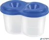 Ecsettál, fedéllel, PANTAPLAST "Duo"