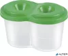 Ecsettál, fedéllel, PANTAPLAST "Duo"