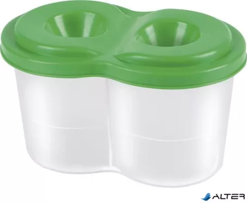 Ecsettál, fedéllel, PANTAPLAST "Duo"