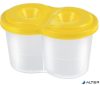 Ecsettál, fedéllel, PANTAPLAST "Duo"