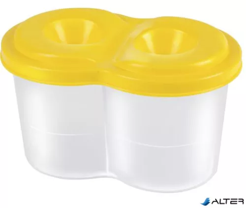 Ecsettál, fedéllel, PANTAPLAST 'Duo'