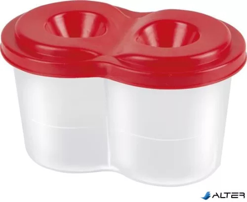 Ecsettál, fedéllel, PANTAPLAST "Duo"