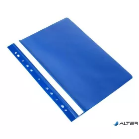   Gyorsfűző, lefűzhető, PP, A4, VICTORIA OFFICE, sötétkék