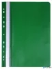 Gyorsfűző, lefűzhető, PP, A4, VICTORIA OFFICE, zöld