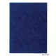 Oklevéltartó, plüss, A4, VICTORIA OFFICE, kék