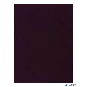 Oklevéltartó, plüss, A4, VICTORIA OFFICE, bordó