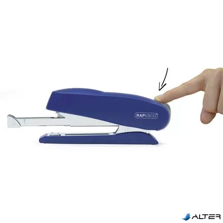 Tűzőgép, 24/6-8, 26/6-8, 50 lap, RAPESCO "Luna Half-Strip", kék