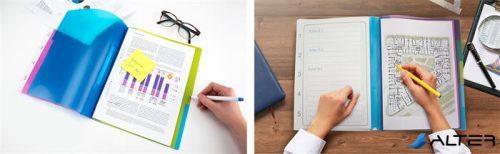 Rendszerező mappa, 5 részes, PP, A4, RAPESCO