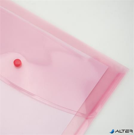 Irattartó tasak, A3, PP, patentos, RAPESCO, vegyes színek