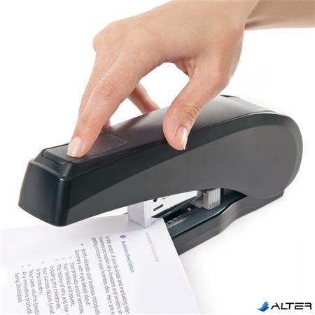 Tűzőgép, 24/6, 923/8-12, nagyteljesítményű, 90 lap, könnyített tűzés, RAPESCO 'ECO X5', fekete