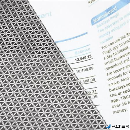 Irattartó tasak, A4+, PP, patentos, adatvédelmi, RAPESCO 'Camouflage'