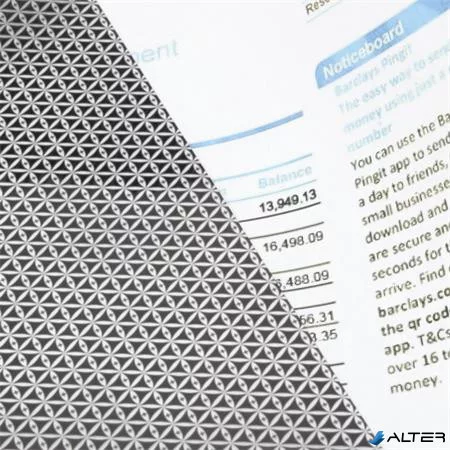 Irattartó tasak, A4+, PP, patentos, adatvédelmi, RAPESCO "Camouflage"