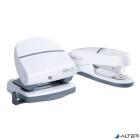   Tűzőgép és lyukasztó készlet, RAPESCO 'P20' és 'P30', fehér