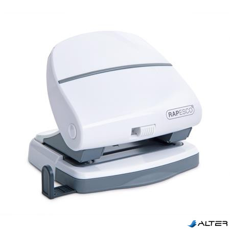 Tűzőgép és lyukasztó készlet, RAPESCO 'P20' és 'P30', fehér