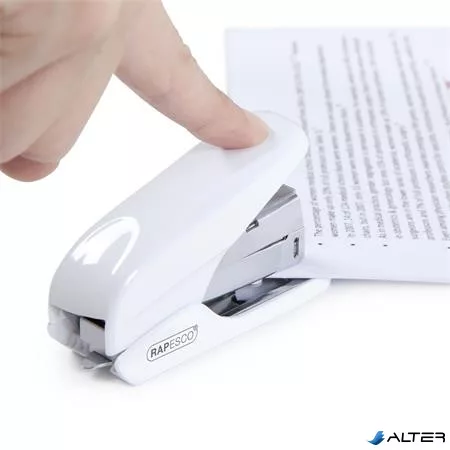 Tűzőgép, 24/6, 26/6, 20 lap, könnyített tűzés, RAPESCO "X5-Mini Less Effort", fehér