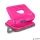 Lyukasztó, kétlyukú, 25 lap, fém, RAPESCO "825", pink