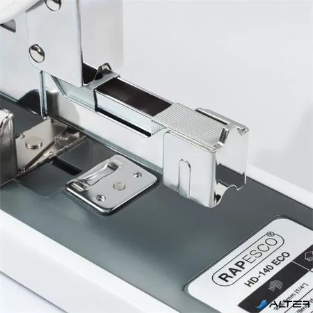 Tűzőgép, nagyteljesítményű, 923/6-17, 140 lap, RAPESCO "ECO HD-140", fehér