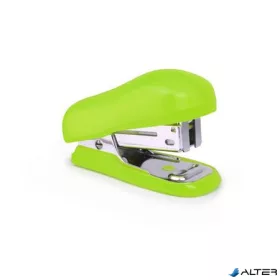   Tűzőgép, 24/6, 26/6, 12 lap, RAPESCO "Bug Mini", zöld