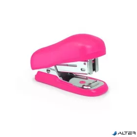   Tűzőgép, 24/6, 26/6, 12 lap, RAPESCO "Bug Mini", pink
