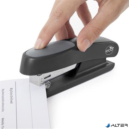 Tűzőgép, 24/6, 20 lap, antibakteriális, RAPESCO 'Germ-Savvy ECO Sting Ray', fekete