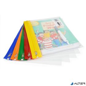   Rendszerező tasak, A5, cipzáras, RAPESCO, "Zippi", vegyes színek