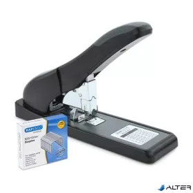   Tűzőgép, nagyteljesítményű, 923/6-17, 140 lap, RAPESCO "ECO HD-140", fekete