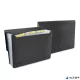 Harmonikamappa, A4, PP, 13 rekeszes, RAPESCO "Germ-Savvy™", matt fekete