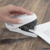 Tűzőgép, 24/6, 35 lap, könnyített tűzés, antibakteriális, RAPESCO 'ECO Less Effort', fehér