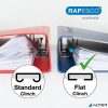 Tűzőgép, 24/6, 35 lap, könnyített tűzés, antibakteriális, RAPESCO 'ECO Less Effort', fehér