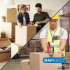 Csomagzáró gép, RAPESCO "Germ-Savvy® 960", áttetsző csomagolószalaggal