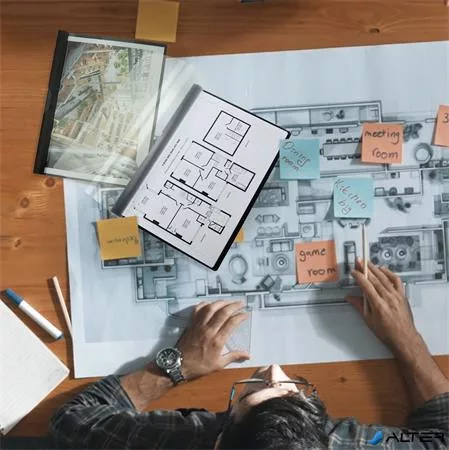 Gyorsfűző, klipes, PP, A4, RAPESCO "Eco GRS Recycled", fekete