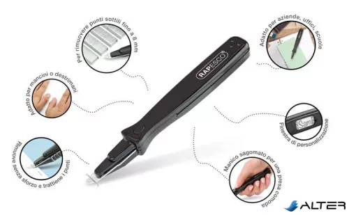 Kapocskiszedő, RAPESCO "101", fekete