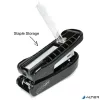 Tűzőgép, 24/6, 26/6, 20 lap, RAPESCO 'Snapper Half-Strip', fekete